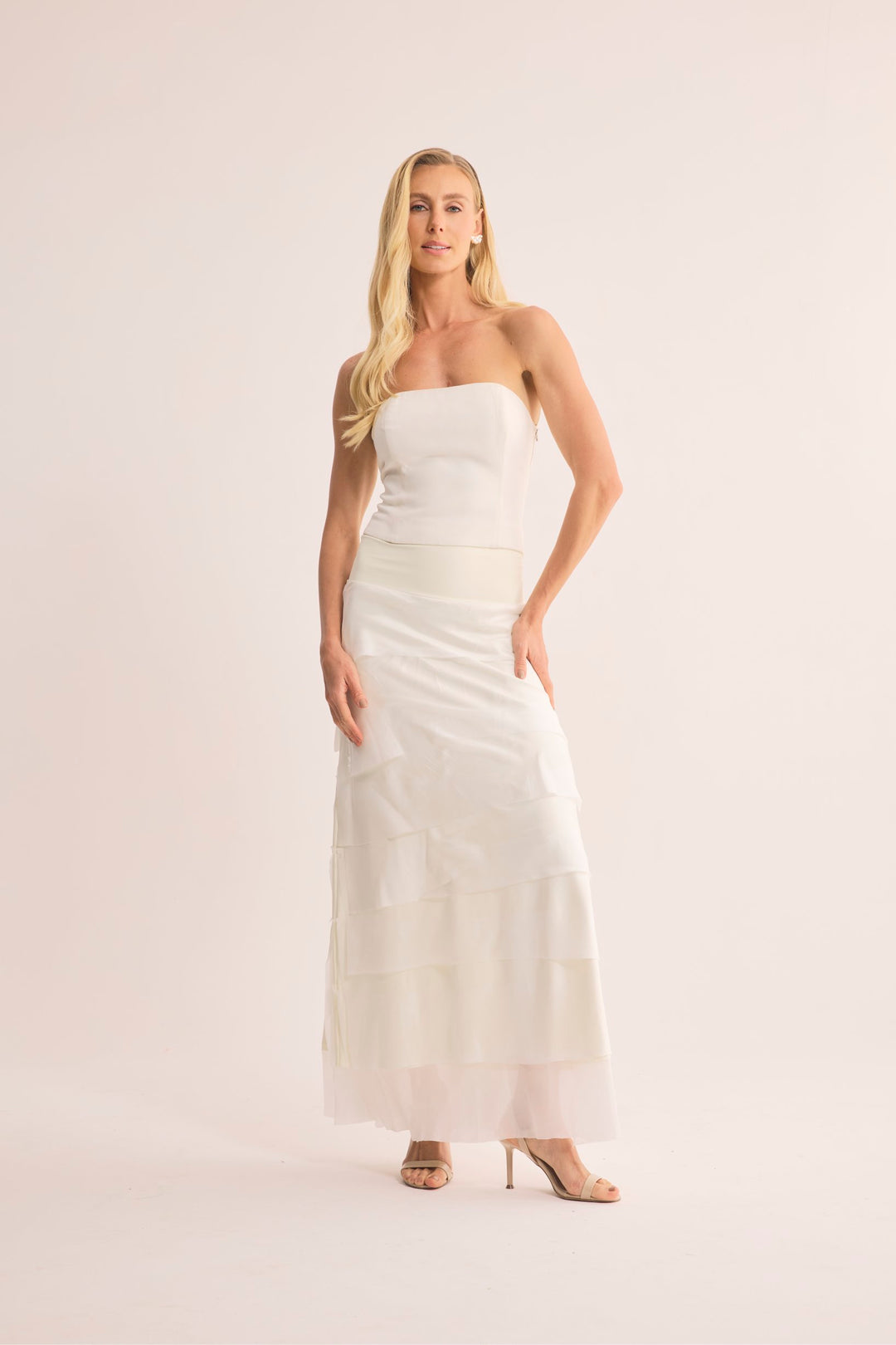 Saia Longa de Seda Duna