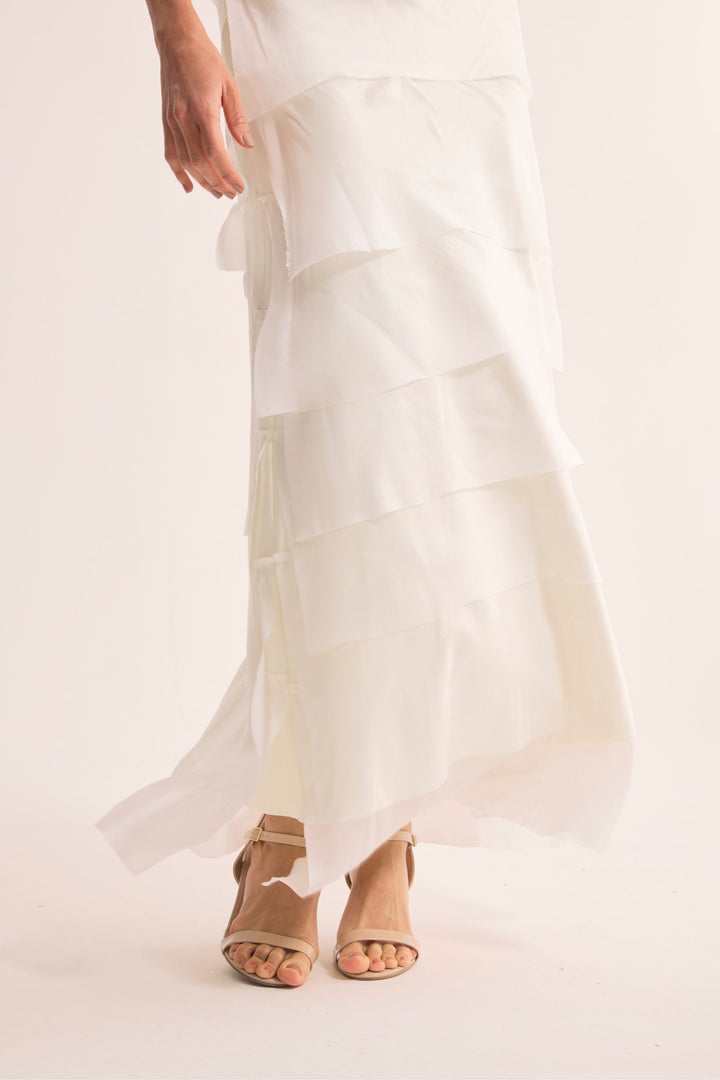 Saia Longa de Seda Duna