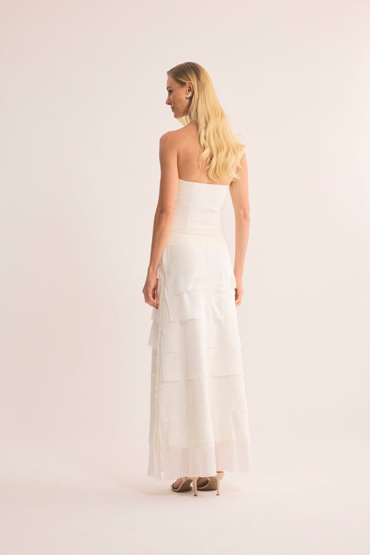 Saia Longa de Seda Duna