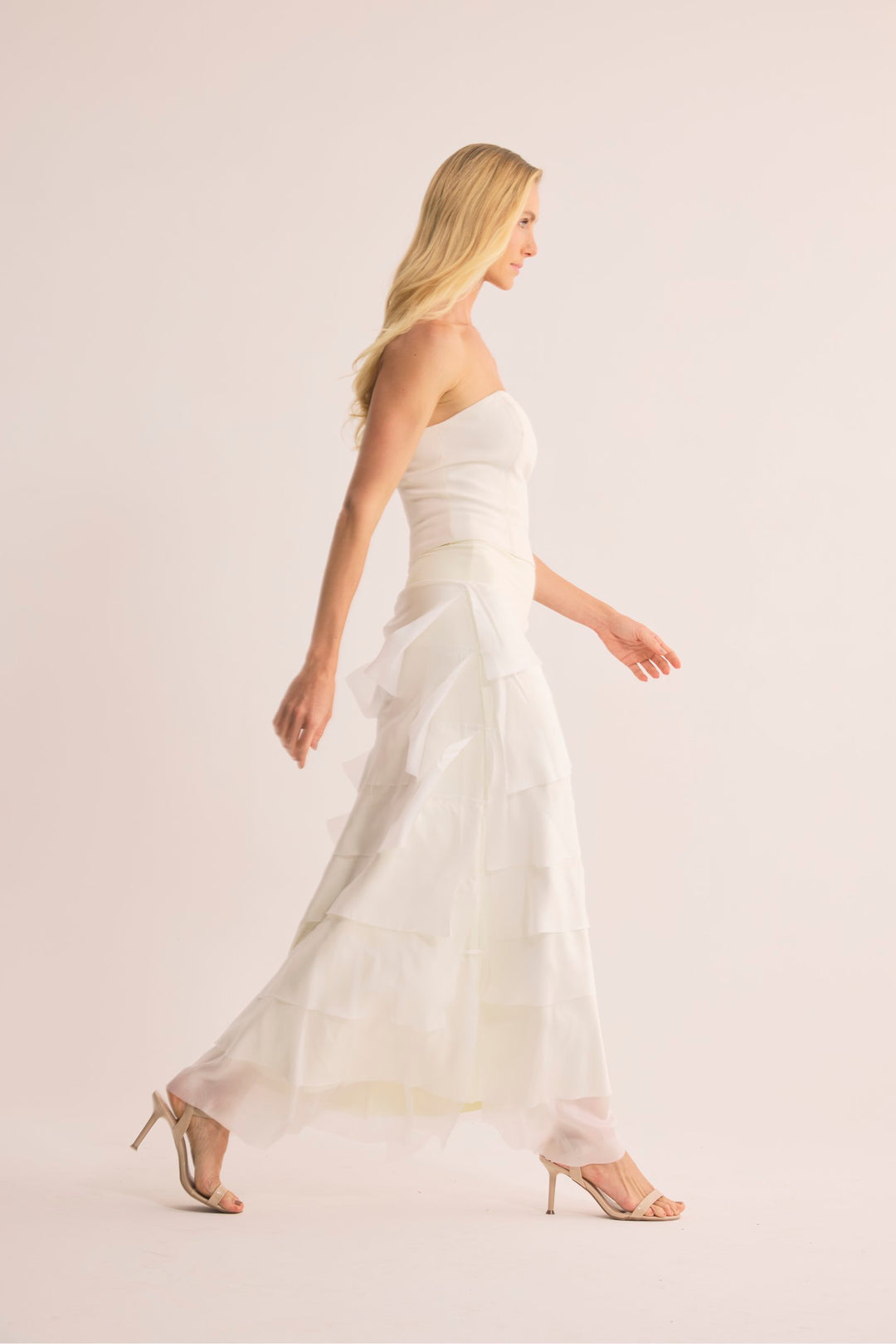 Saia Longa de Seda Duna