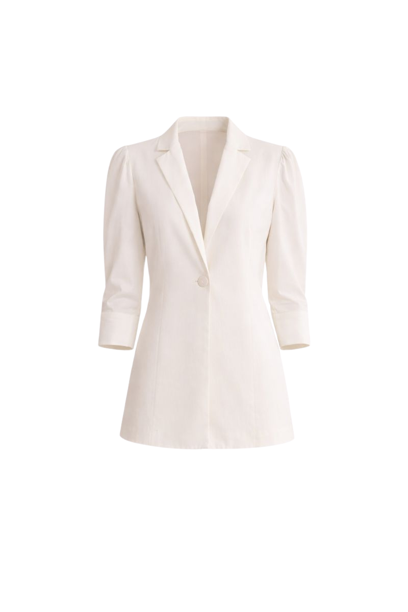 Blazer Linho Alva