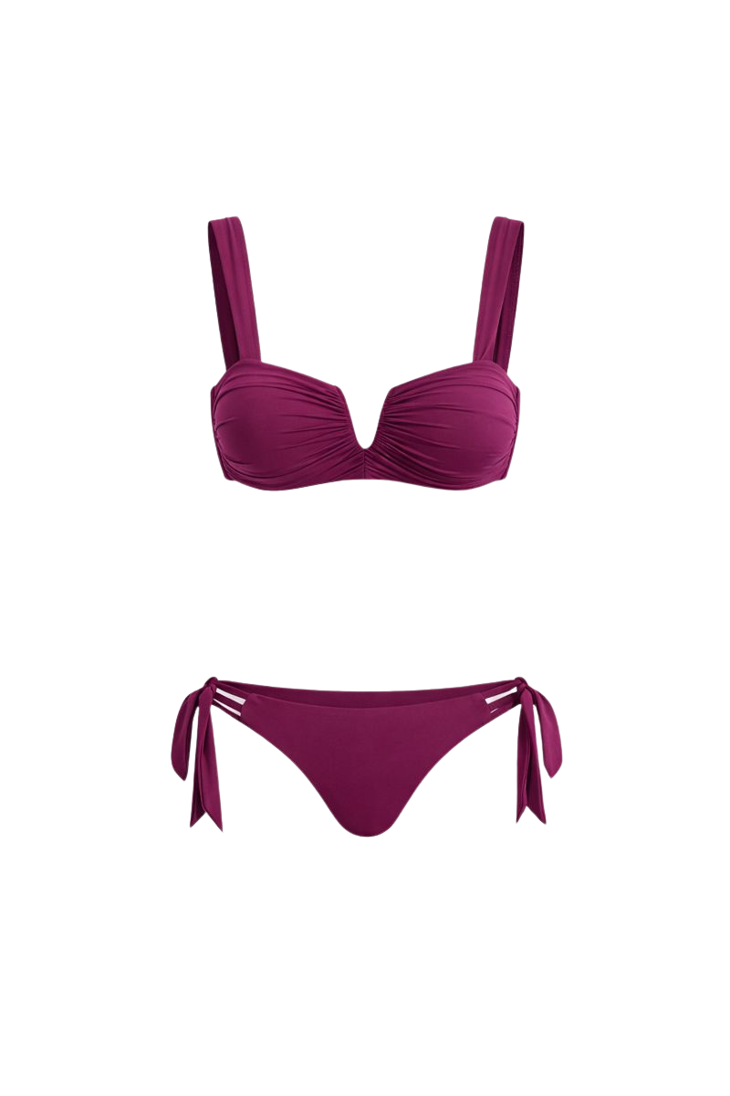 Biquíni Amalfi Vinho